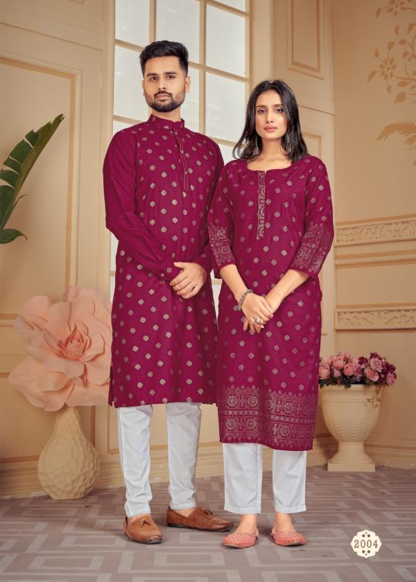 Banwery Couple Dream 2 Designer Kurti With Pant Collection